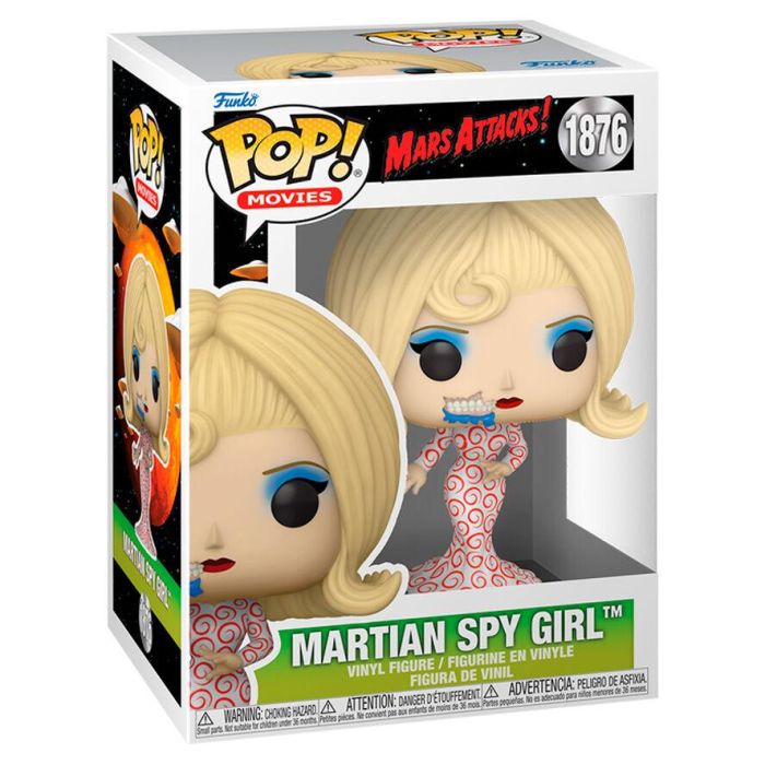 Figura POP Mars Attacks Martian Spy Girl 0 Figura POP Mars Attacks Martian Spy Girl 0