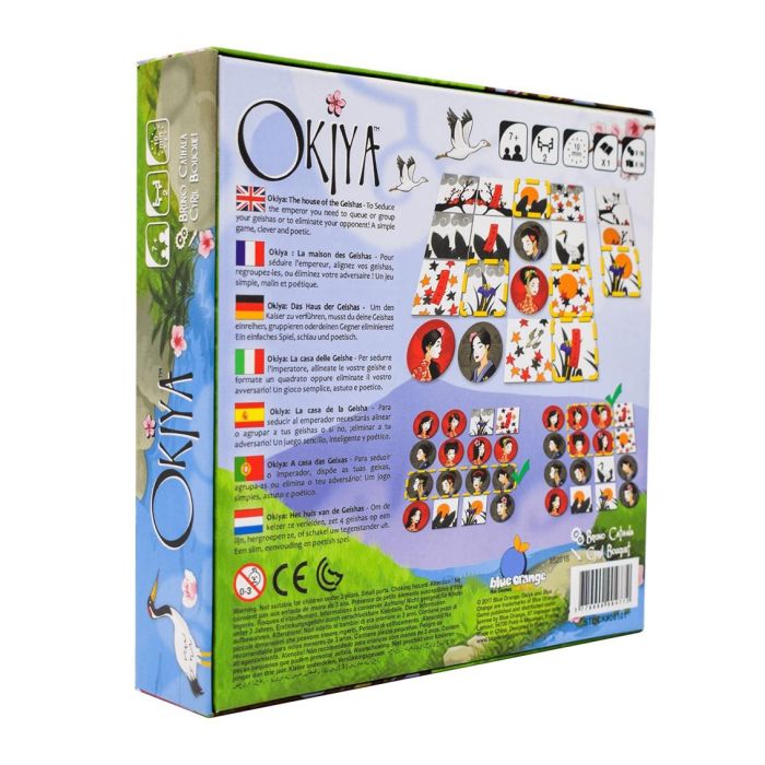 Blue Orange BO00801ML - Juego de Mesa Okiya para 2 Jugadores, Edad Recomendada a partir de 8 años 3 Blue Orange BO00801ML - Juego de Mesa Okiya para 2 Jugadores, Edad Recomendada a partir de 8 años 3