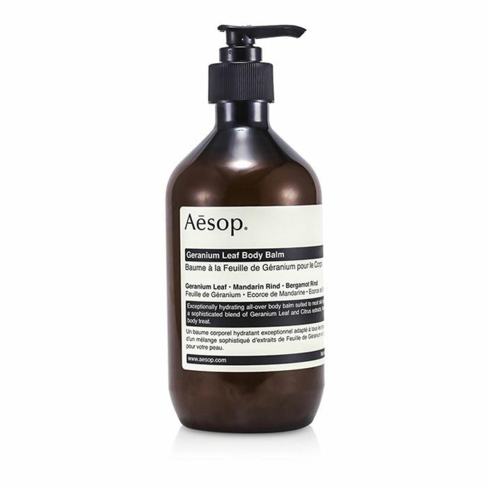 AESOP GERANIUM LEAF body balm 500 ml para hidratación profunda con aceites nutritivos y extractos cítricos para una piel radiante 8 AESOP GERANIUM LEAF body balm 500 ml para hidratación profunda con aceites nutritivos y extractos cítricos para una piel radiante 8