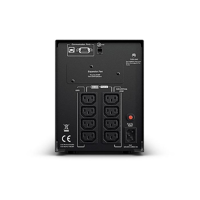 CyberPower SAI PR1000ELCD UPS 1000VA 900W Onda Sinusoidal Pura Línea Interactiva AVR LCD 3
