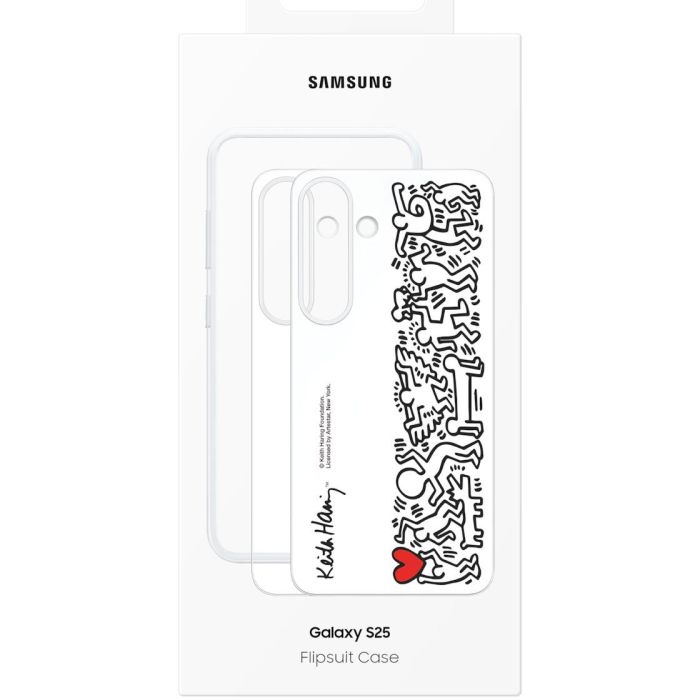 Samsung Flipsuit Case para Galaxy S25, Funda Blanca 7 Samsung Flipsuit Case para Galaxy S25, Funda Blanca 7