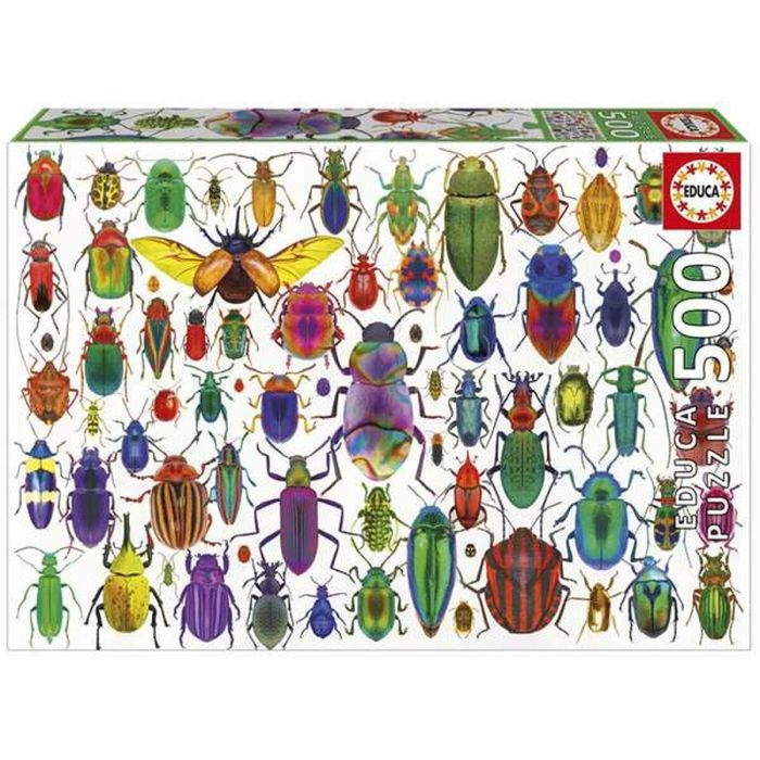 Puzzle 500 piezas escarabajos 2 Puzzle 500 piezas escarabajos 2