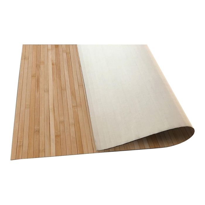 Bamboo Cool Alfombra bambú natur 80x150cm Barnizado mate Acabado sin ribete Antideslizante 6