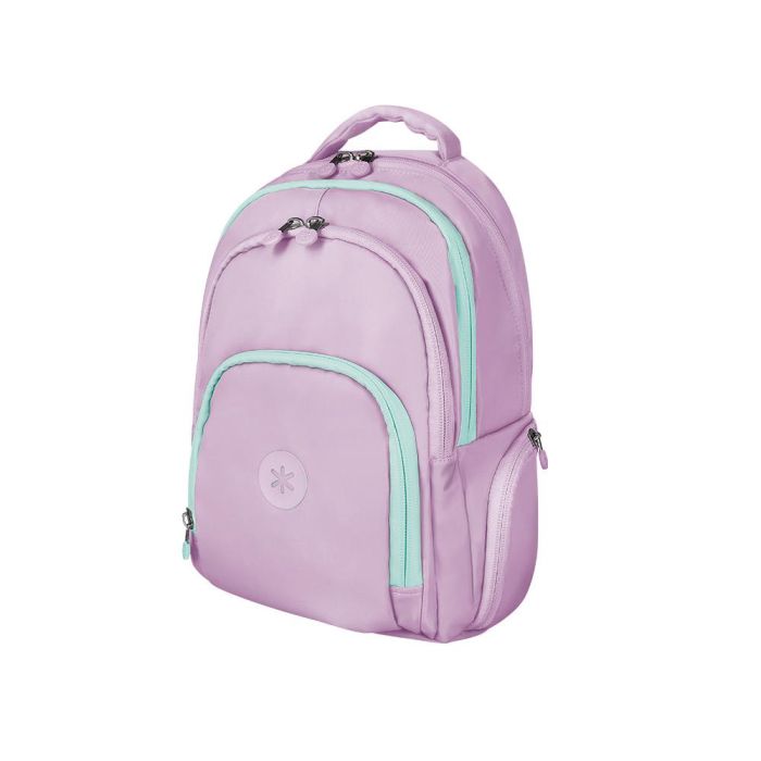 Mochila Antartik Multibolsillo 19 L Compartimento Para Portatil Y Tablet Color Morado 450 X 160 X 300 mm 2