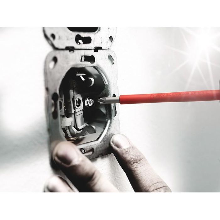 Wera 05105631001 Kraftform Big Pack 100 VDE Juego de Destornilladores con Aislamiento (14 Piezas, Phillips, Pozidriv, Torx) 9 Wera 05105631001 Kraftform Big Pack 100 VDE Juego de Destornilladores con Aislamiento (14 Piezas, Phillips, Pozidriv, Torx) 9