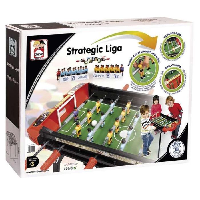 Futbolin strategic liga ¡se puede cambiar y mover a los jugadores! 79x66x68 cm 13 Futbolin strategic liga ¡se puede cambiar y mover a los jugadores! 79x66x68 cm 13