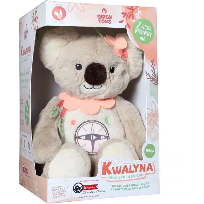 Gipsy Toys AUC3268060562440 Kwalyna mi koala cuentacuentos peluche 1 Gipsy Toys AUC3268060562440 Kwalyna mi koala cuentacuentos peluche 1
