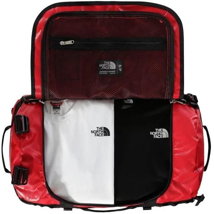 The North Face THE0197642126189 Bolsa de Deporte Base Camp Duffel S Rojo/Negro 50 L 2