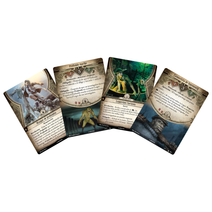 Arkham Horror LCG: La conspiración de Innsmouth expansión camp 1