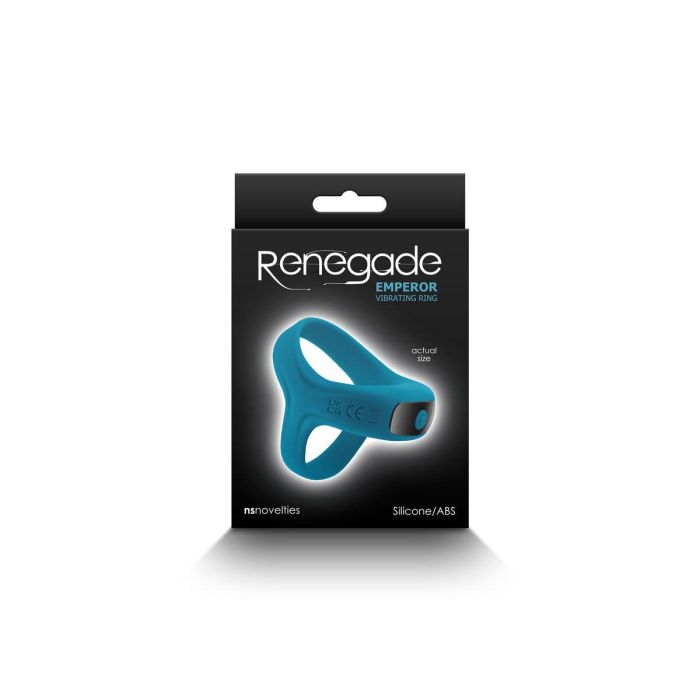 Anillo para el Pene NS Novelties Renegade Azul 2