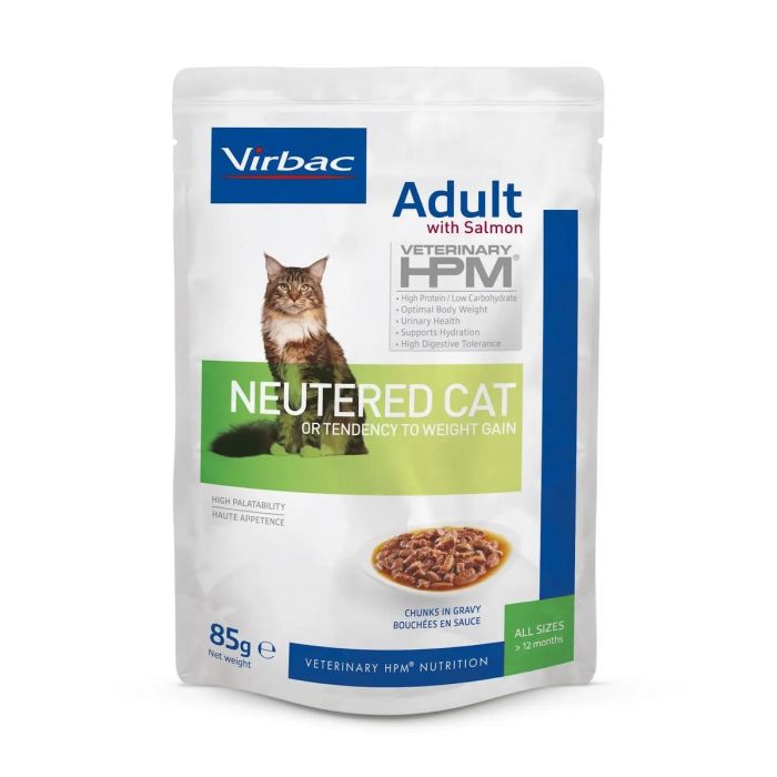 Virbac Adult Neutered Cat Salmon 12 X 85 gr Hpm