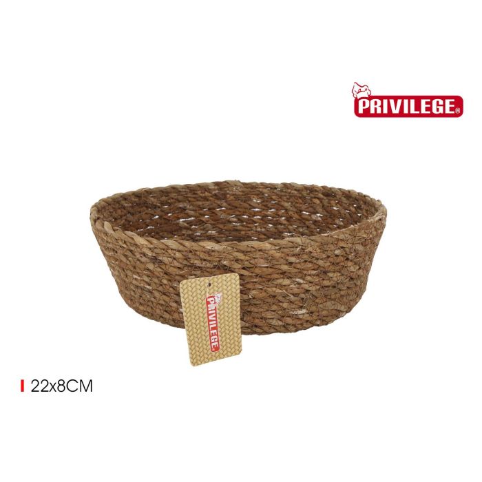 Cesta Cónica de Mimbre Redonda Privilege 22x8 cm (12 Unidades) Cesta Cónica de Mimbre Redonda Privilege 22x8 cm (12 Unidades)
