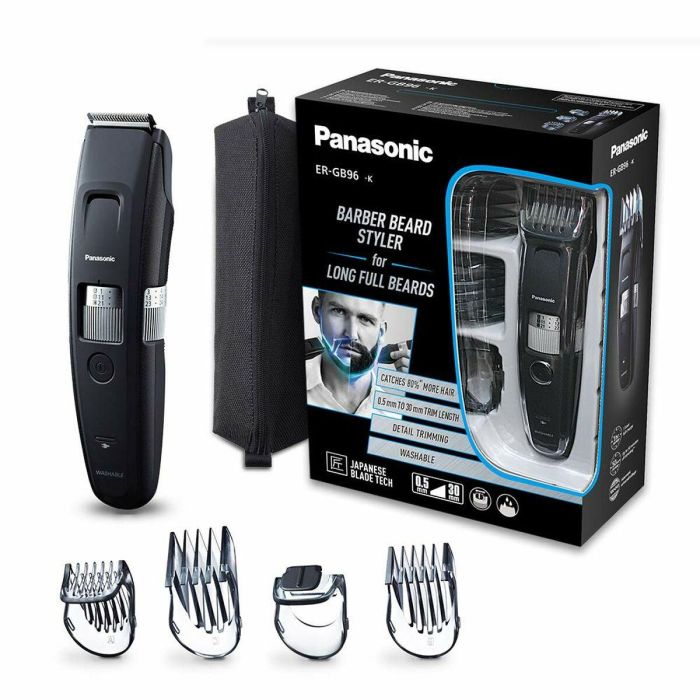 Cortapelos para Barba Panasonic ER-GB96-K503 1 Cortapelos para Barba Panasonic ER-GB96-K503 1