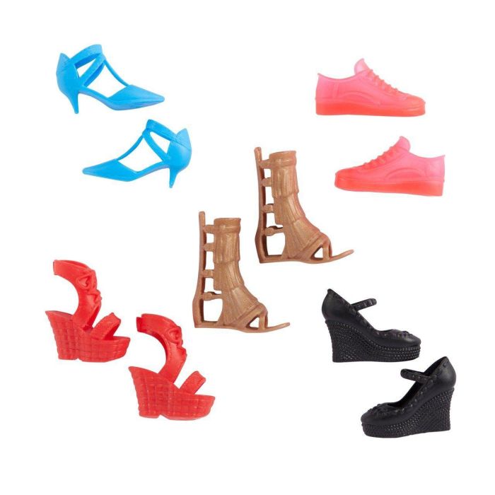 Zapatos barbie pack de 5 pares 1 Zapatos barbie pack de 5 pares 1