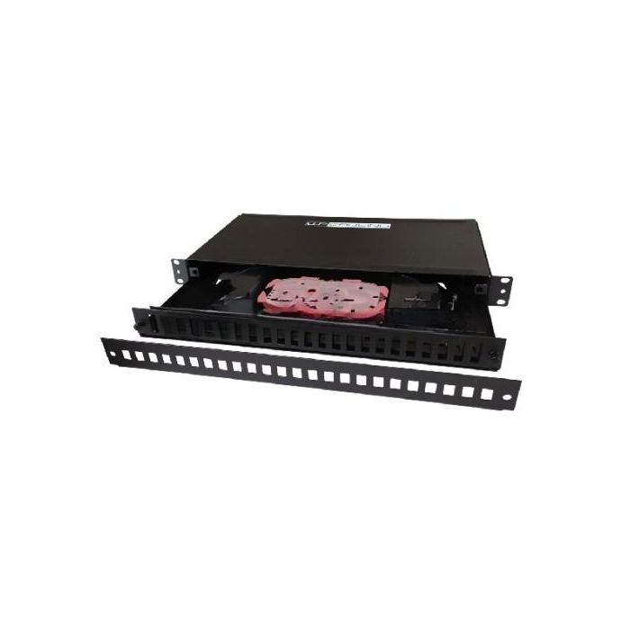 WP WPC-FPP-0224-B Caja de Empalme para Fibra Óptica Negra