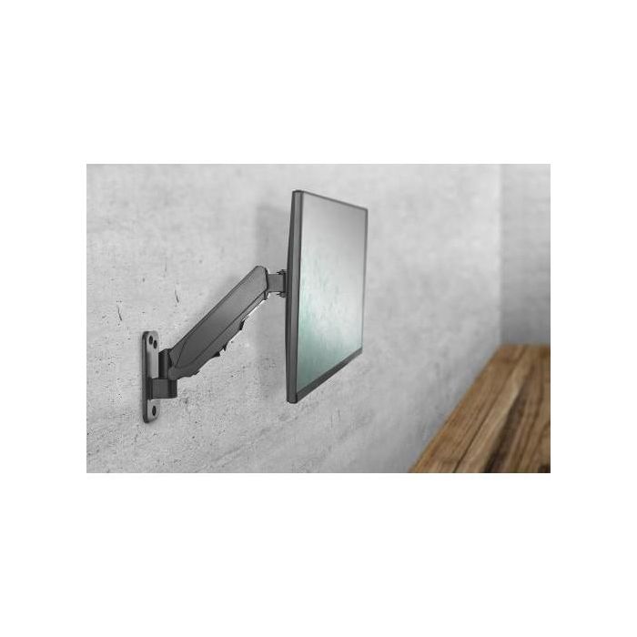 Monitor Wandhalterung für 1 Monitor 17-32" 8KG DIGITUS schwarz Gasdruckfeder DA-90396 3 Monitor Wandhalterung für 1 Monitor 17-32" 8KG DIGITUS schwarz Gasdruckfeder DA-90396 3