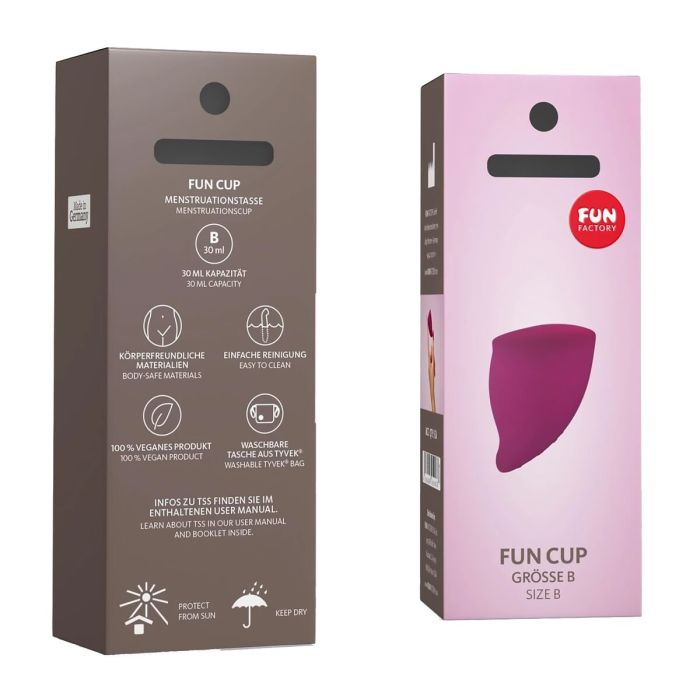 Copa Menstrual Fun Factory Fun Cup Grape Granate 1