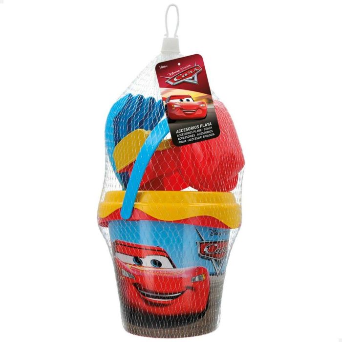 Set de Juguetes de Playa Cars Ø 14 cm (24 Unidades) 1