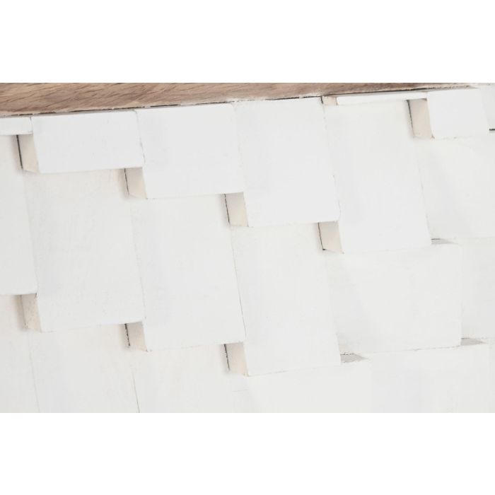 Cabecero Cama Moderno DKD Home Decor Blanco Natural 5 x 90 x 180 cm 2 Cabecero Cama Moderno DKD Home Decor Blanco Natural 5 x 90 x 180 cm 2