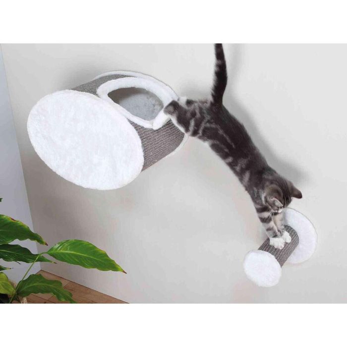 Rascador para Gatos Trixie Blanco Gris Ø 18 cm 3