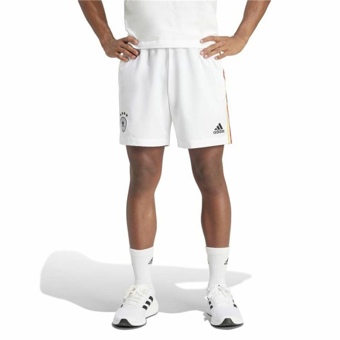 Pantalón Corto Deportivo Adidas Alemania Dna Blanco 4