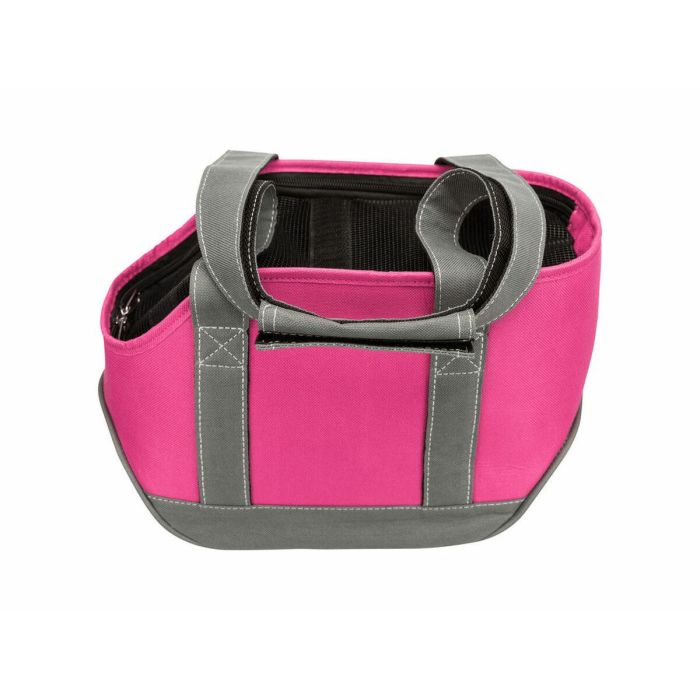 Bolso para Mascotas Trixie Alea Gris Rosa Poliéster PVC 16 × 20 × 30 CM 22