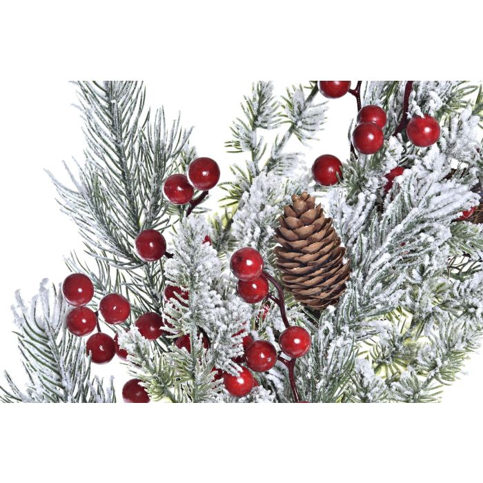 DKD Home Decor Centro Mesa Navidad Tradicional Rojo Verde Blanco 64 x 8 x 64 cm (2 Unidades) 1 DKD Home Decor Centro Mesa Navidad Tradicional Rojo Verde Blanco 64 x 8 x 64 cm (2 Unidades) 1