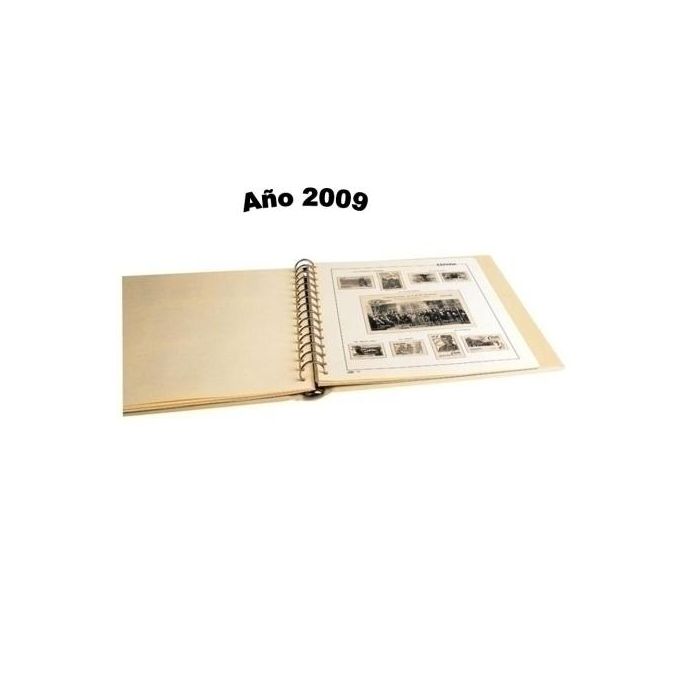 Album De Sellos Pardo Suplemento Anual Ilustrado Año 2009