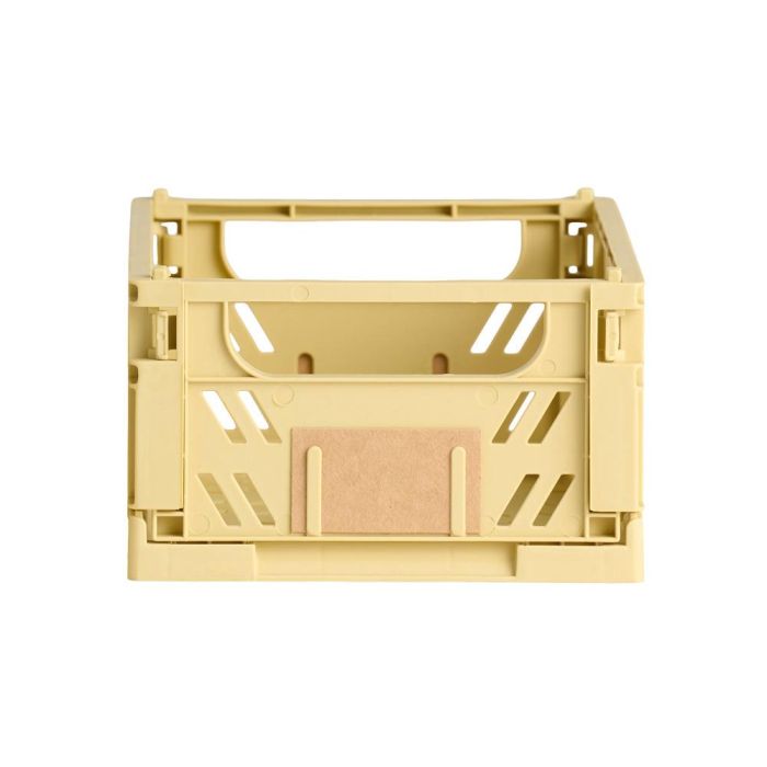 Day Juego de 2 Cajas Plegables 17x12,5 cm Amarillo Arena, Capacidad 1,2 L 1