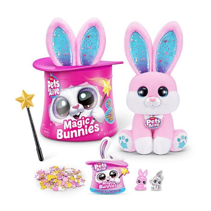 Juego interactivo - ZURU - PETS ALIVE Conejitos mágicos - 20 sorpresas - Efectos de luz - Mixtos 2 Juego interactivo - ZURU - PETS ALIVE Conejitos mágicos - 20 sorpresas - Efectos de luz - Mixtos 2