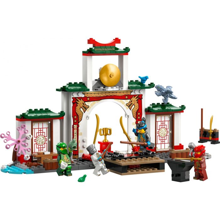 LEGO 71831 Templo Ninja del Spinjitzu NINJAGO con Dragón, 4 Minifiguras (Zane, Nya, Kai, Lloyd) y Accesorios – +4 años 1 LEGO 71831 Templo Ninja del Spinjitzu NINJAGO con Dragón, 4 Minifiguras (Zane, Nya, Kai, Lloyd) y Accesorios – +4 años 1