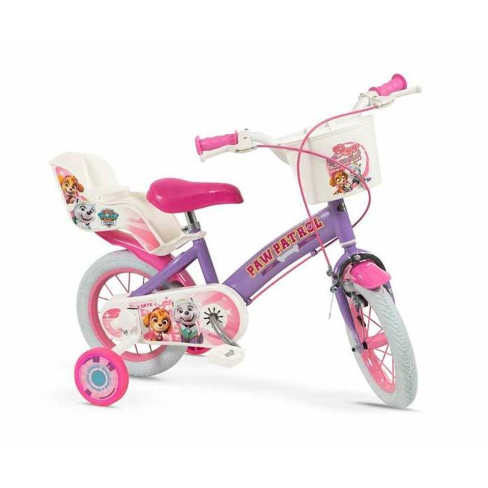 Bicicleta paw patrol niña 12" (3/5 años)