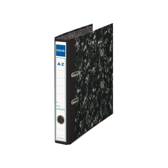 Dohe Archivador Palanca Archinovo Folio Lomo Estrecho Con Rado Cartón Forrado Negro Jaspeado Dohe Archivador Palanca Archinovo Folio Lomo Estrecho Con Rado Cartón Forrado Negro Jaspeado