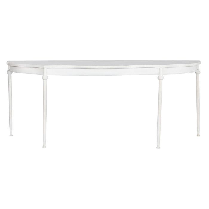 Consola Home ESPRIT Amarillo Blanco Metal 196 x 44 x 81 cm 1