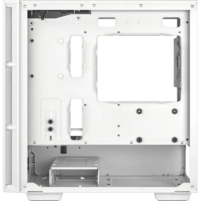 Deepcool AAALU11820 Caja PC Minitorre Formato M-ATX Blanca Sin Fuente de Alimentación 4