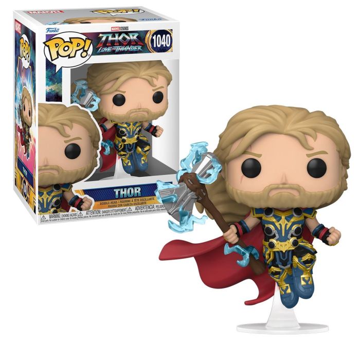 Funko Pop! 62421 Figura de Vinilo Thor Love and Thunder Marvel 9 cm 2