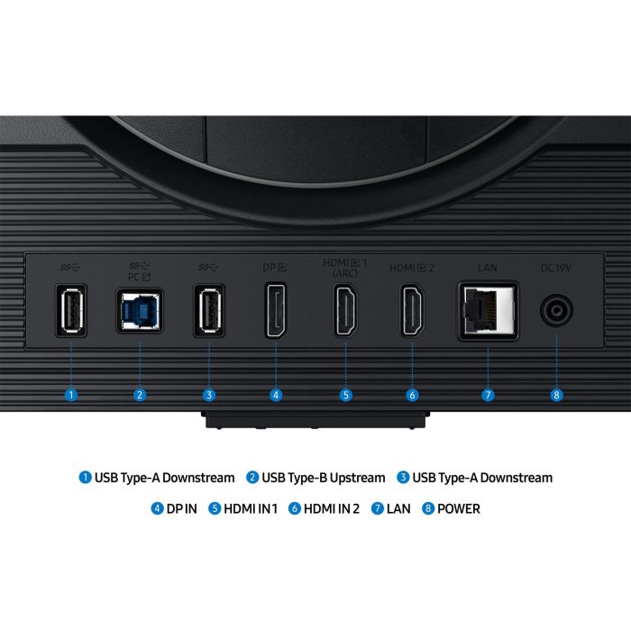 Samsung S27DG702EU Monitor Gaming 27" 4K UHD 3840x2160 1ms 144Hz IPS HDR Pivot Speaker Negro 7