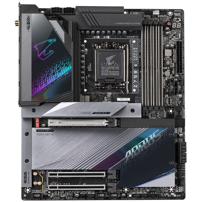 Gigabyte 1700 Z790 AORUS MASTER DDR5 Placa Base 1 Gigabyte 1700 Z790 AORUS MASTER DDR5 Placa Base 1