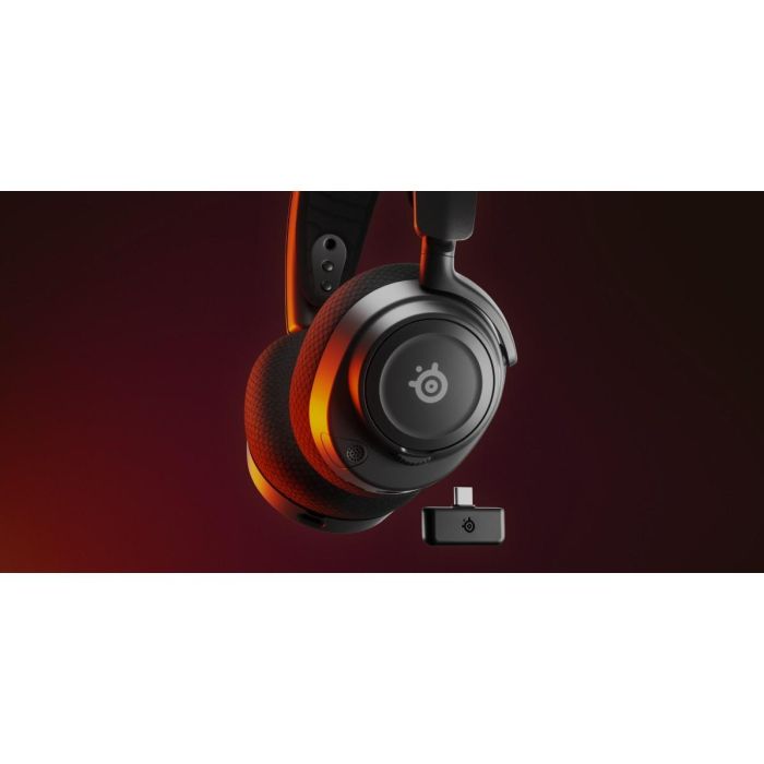 SteelSeries Arctis Nova 7 Wireless - Auriculares Over-Ear con Sonido Espacial 360° 12