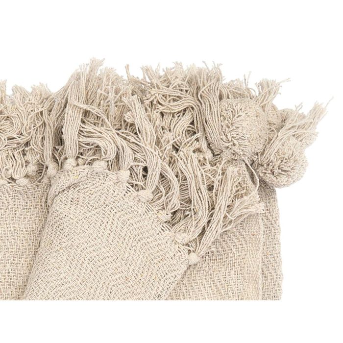 Multiusos Pompon Natural 120X150Cm Giftdecor (12 Unidades) 3 Multiusos Pompon Natural 120X150Cm Giftdecor (12 Unidades) 3