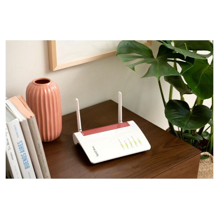 AVM Fritz!Box 6850 5G Router Wi-Fi 5 (802.11ac) Doble Banda 2.4/5 GHz Ethernet Puertos Gigabit Negro Rojo Blanco 4