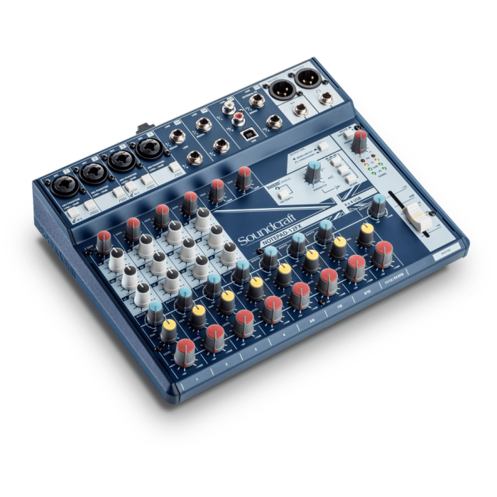 SOUNDCRAFT Notepad 12Fx Mesa de Mezclas Compacta con Interfaz USB y Procesamiento Digital Lexicon 1