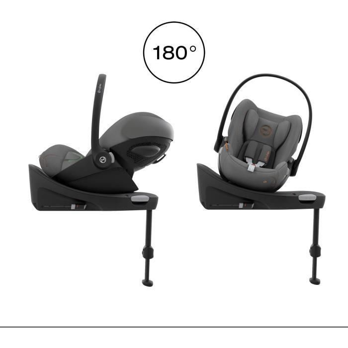 Silla de coche para bebé Cloud G CYBEX i-Size - Reclinable - Tejido transpirable - Homologación avión - Negro Luna 5 Silla de coche para bebé Cloud G CYBEX i-Size - Reclinable - Tejido transpirable - Homologación avión - Negro Luna 5