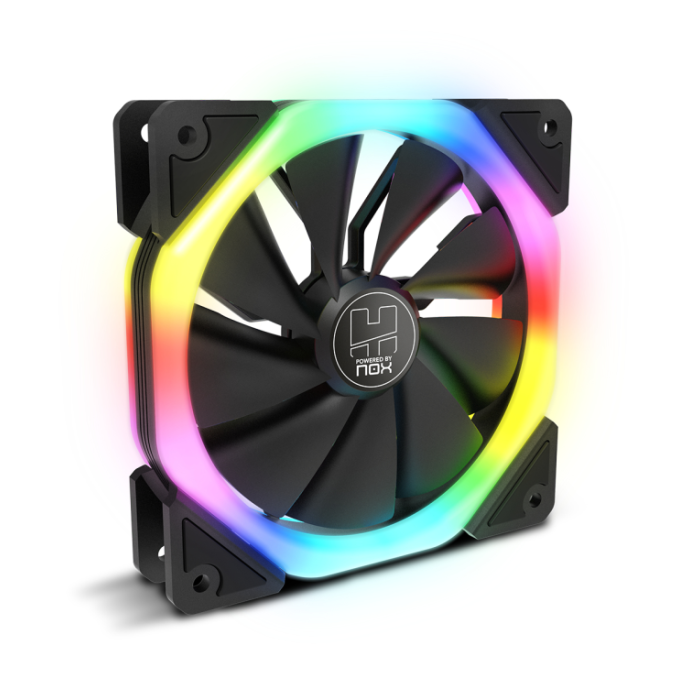 NOX Hummer S-Fan Carcasa del ordenador Ventilador 12 cm Negro NOX Hummer S-Fan Carcasa del ordenador Ventilador 12 cm Negro