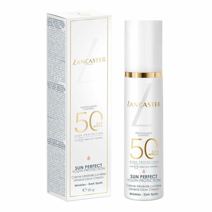 Lancaster SUN PERFECT Crema Iluminadora Mineral SPF50 30 ml - Protección Solar, Antiedad, Piel Sensible 12 Lancaster SUN PERFECT Crema Iluminadora Mineral SPF50 30 ml - Protección Solar, Antiedad, Piel Sensible 12