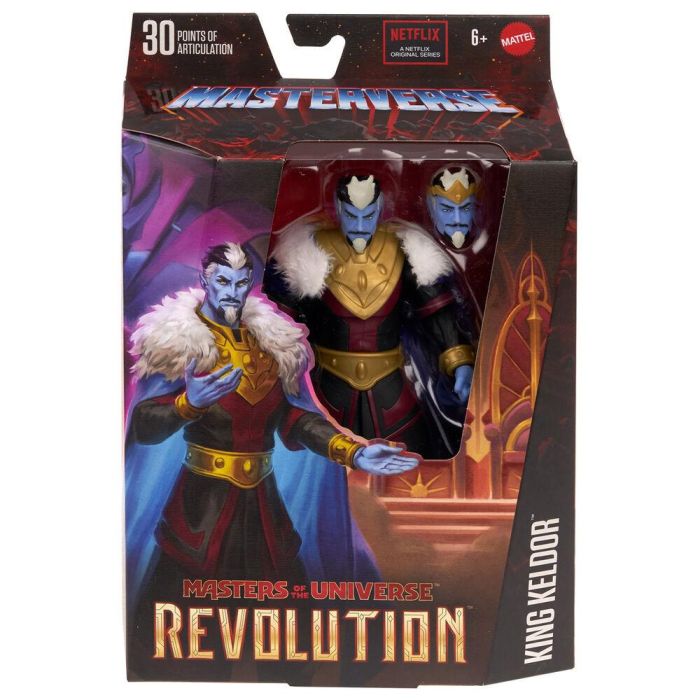 Figura King Keldor Revolution Masters of the Universe 17cm 1