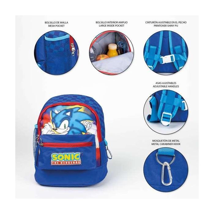 Mochila infantil trekking sonic 23.0 x 27.0 x 15.0 cm 5