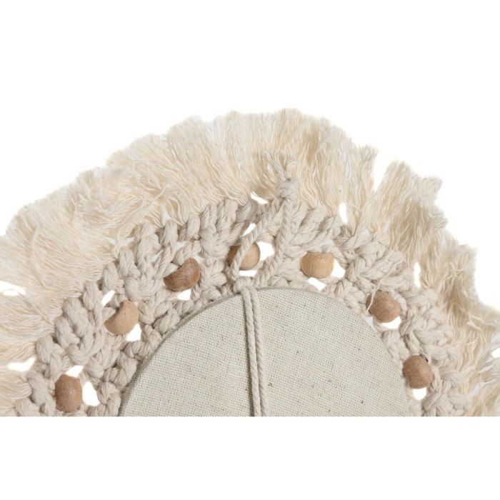 Espejo de pared Home ESPRIT Blanco Boho 20 x 1 x 20 cm (3 Piezas) 1 Espejo de pared Home ESPRIT Blanco Boho 20 x 1 x 20 cm (3 Piezas) 1