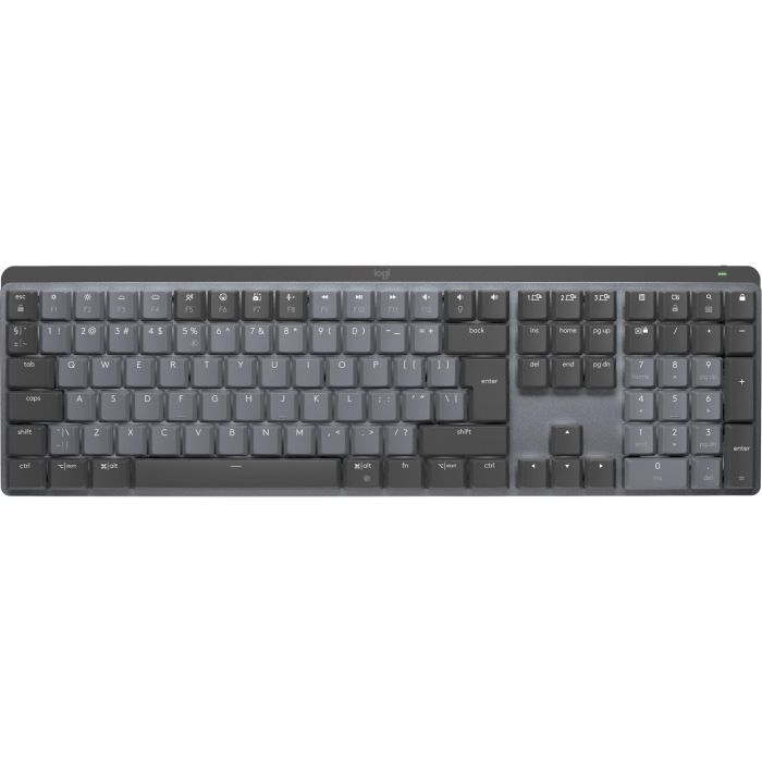 Logitech 920-010757 MX Mechanical Teclado Inalámbrico Choc Brown V2 US QWERTY Grafito RF Wireless + Bluetooth 5 Logitech 920-010757 MX Mechanical Teclado Inalámbrico Choc Brown V2 US QWERTY Grafito RF Wireless + Bluetooth 5