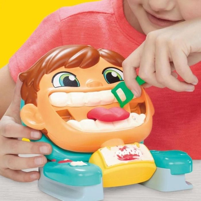 Hasbro Play-Doh Dentista Bromista: Kit Creativo de Juego de Dentista con 5 Botes de Plastilina (284g) y Herramientas para Niños +3 Años 3 Hasbro Play-Doh Dentista Bromista: Kit Creativo de Juego de Dentista con 5 Botes de Plastilina (284g) y Herramientas para Niños +3 Años 3